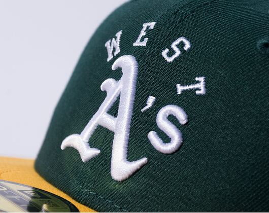 New Era 59FIFTY MLB Team League 5 Oakland Athletics Dark Green Cap