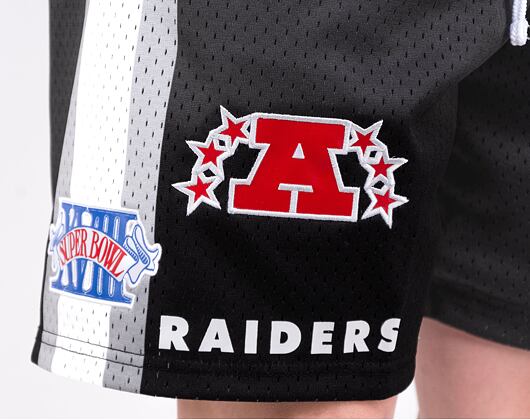 Kraťasy Mitchell & Ness NFL M&N CITY COLLECTION MESH SHORT RAIDERS Black