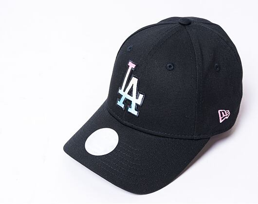 New Era 9FORTY Womens MLB Ombre Infill Los Angeles Dodgers Black Cap