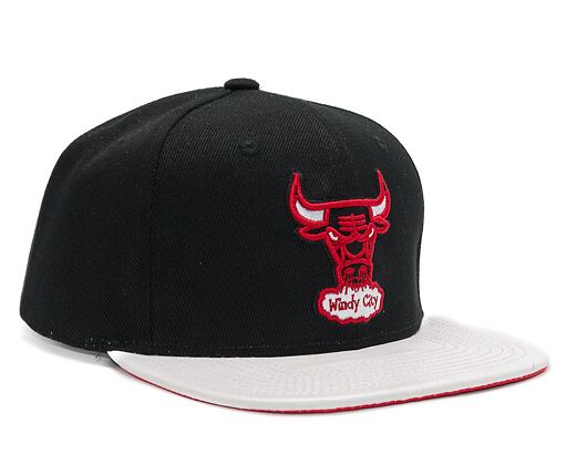 Kšiltovka Mitchell & Ness NBA SSBSTS SNAPBACK HWC BULLS Black