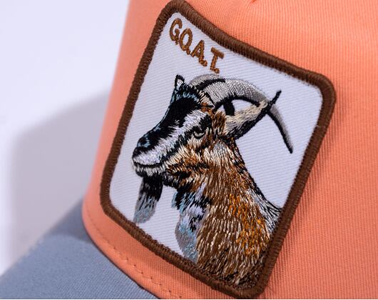 Kšiltovka Goorin Bros The GOAT Trucker - Orange