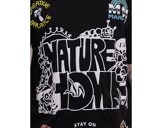 Triko Market Nature Is Home T-Shirt Vintage Black