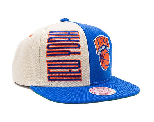 Kšiltovka Mitchell & Ness NBA Pop Panel Snapback Hwc New York Knicks Off White / Navy