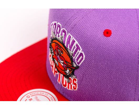 Kšiltovka Mitchell & Ness NBA Breakthrough Snapback Hwc Toronto Raptors Purple