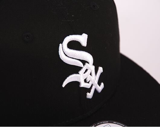 Kšiltovka New Era 9FIFTY MLB Team Side Patch Chicago White Sox Black / White