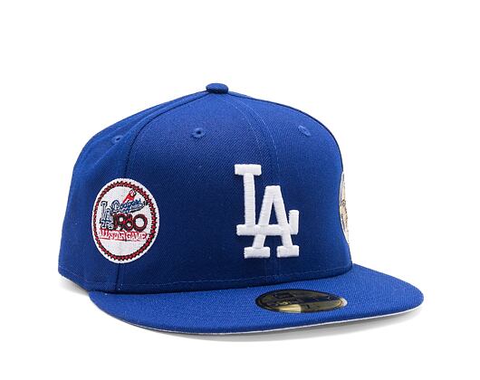 Kšiltovka New Era 59FIFTY MLB Coops Multi Patch Los Angeles Dodgers Team Color / White