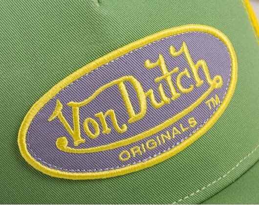 Von Dutch Trucker Boston Green/Yellow Cap