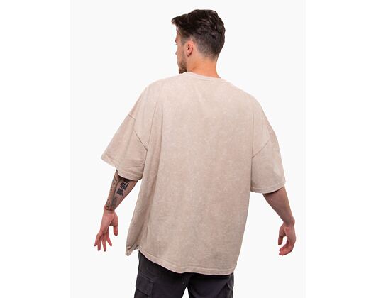 Triko Karl Kani Small Signature Heavy Jersey Boxy Tee taupe