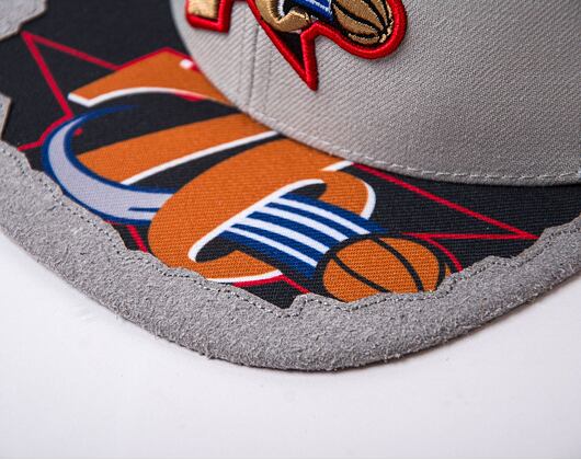 Kšiltovka Mitchell & Ness NBA Munch Time Snapback HWC 76Ers Grey