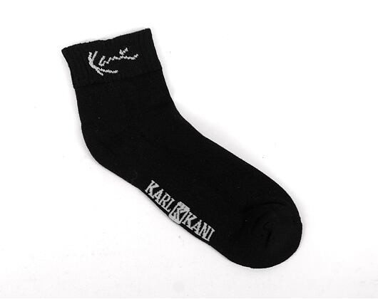 Ponožky Karl Kani Signature Ankle Socks 3-Pack black