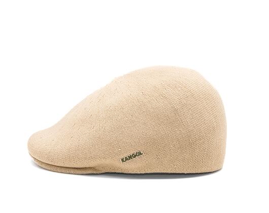 Kangol Bamboo 507 Beige Flat Cap