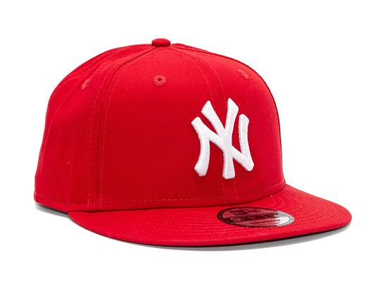 New Era 9FIFTY MLB Color New York Yankees Snapback Scarlet/Optic White Cap