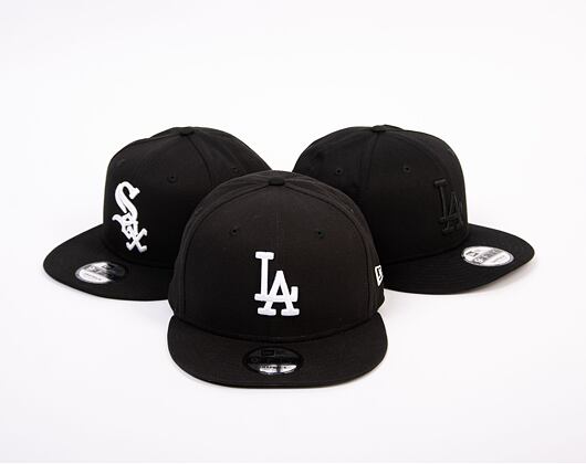 New Era 9FIFTY MLB Black Los Angeles Dodgers Snapback Black/Team Color Cap