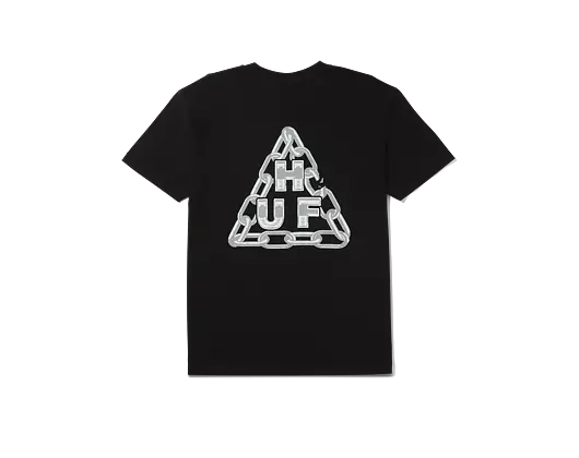 Triko HUF Hard Links T-Shirt ts02013-black