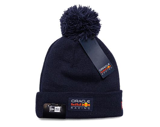 Kulich New Era - Essential Pom Beanie 1 - Red Bull F1 - Dark Navy