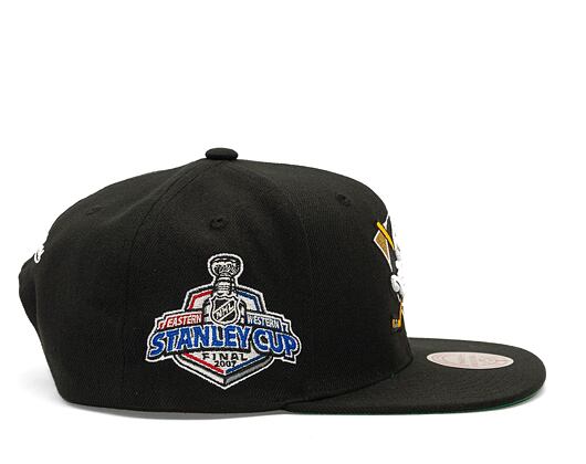 Kšiltovka Mitchell & Ness NHL Top Spot Snapback Anaheim Ducks Black