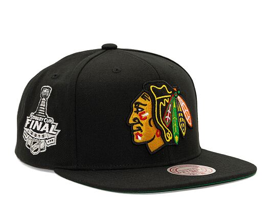 Kšiltovka Mitchell & Ness NHL Top Spot Snapback Chicago Blackhawks Black