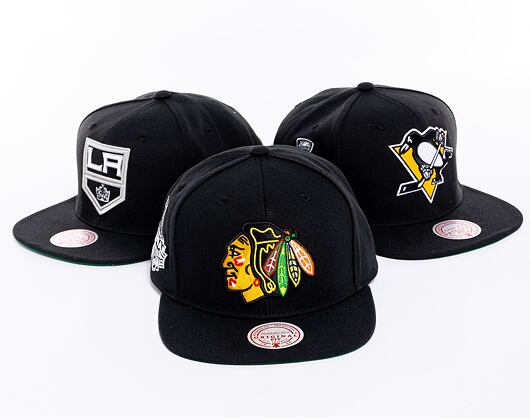 Kšiltovka Mitchell & Ness NHL Top Spot Snapback Chicago Blackhawks Black