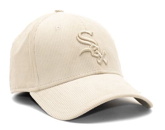 Kšiltovka New Era 39THIRTY MLB Cord Chicago White Sox Stone / Stone