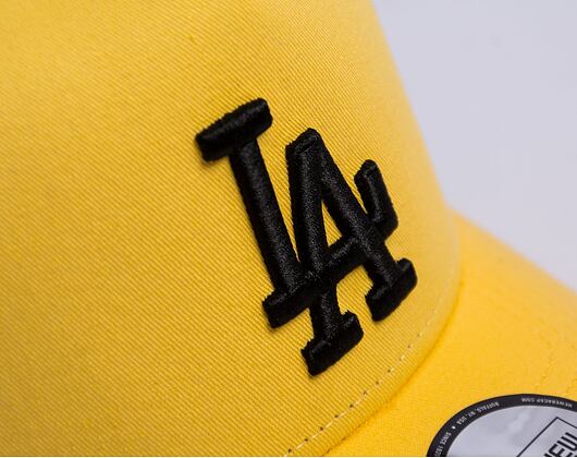 Kšiltovka New Era 9FORTY A-Frame Trucker MLB League Essential Los Angeles Dodgers Pineapple / Black