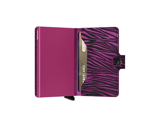 Peněženka Secrid Miniwallet Zebra Fuchsia