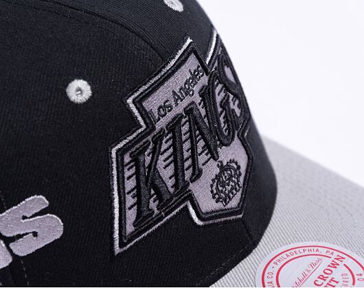 Kšiltovka Mitchell & Ness Overbite Pro Snapback Vntg Los Angeles Kings Black