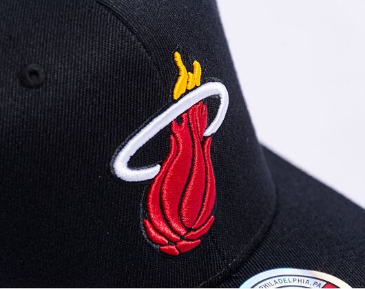 Kšiltovka Mitchell & Ness Top Spot Classic Red Miami Heat Black