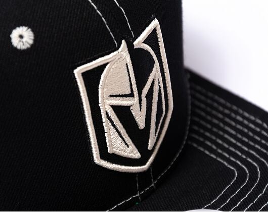 Kšiltovka Mitchell & Ness Contrast Natural Snapback Vegas Golden Knights Black