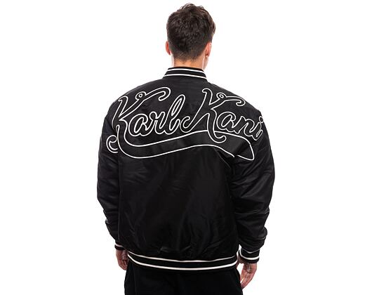 Bunda Karl Kani OG Diner Bowling Jacket black