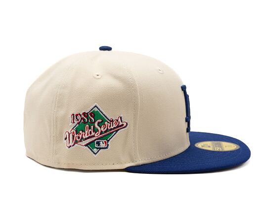 Kšiltovka New Era 59FIFTY MLB Los Angeles Dodgers Retro - Cream White