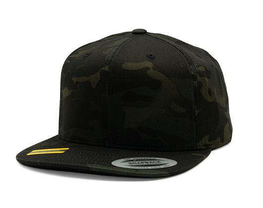 Kšiltovka Yupoong Classic Snapback Multicam® Black Multicam