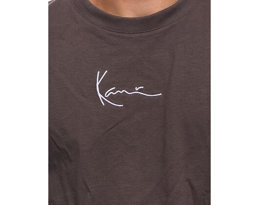 Triko Karl Kani Small Signature Essential Tee anthracite