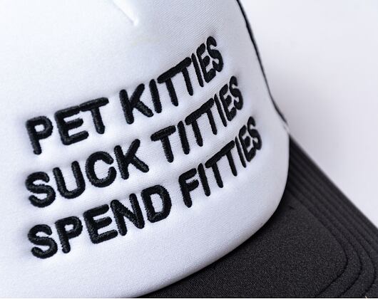 Kšiltovka Rip N Dip Pet Kitties Trucker Hat (Black)