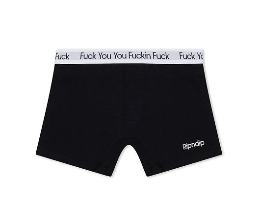 Pánské Boxerky Rip N Dip Fuckin Fuck Boxers (Black)