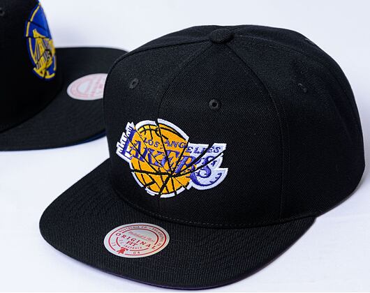 Kšiltovka NBA Shattered Snapback Los Angeles Lakers Black