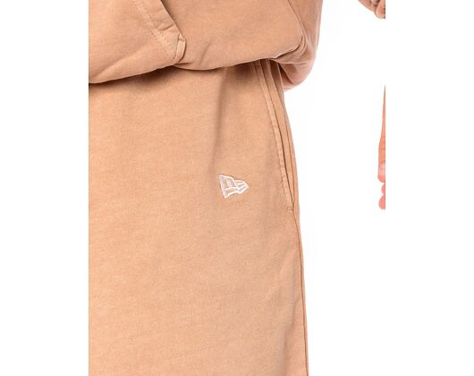 Kraťasy New Era Washed Shorts - Orange / White