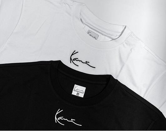 Balení dvou triček Karl Kani Small Signature Essential Tee 2 Pack black/white