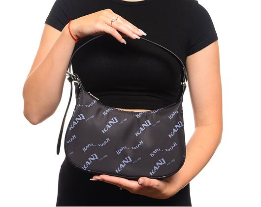 Taška přes rameno Karl Kani Wavy Retro Aop Shoulder Bag black