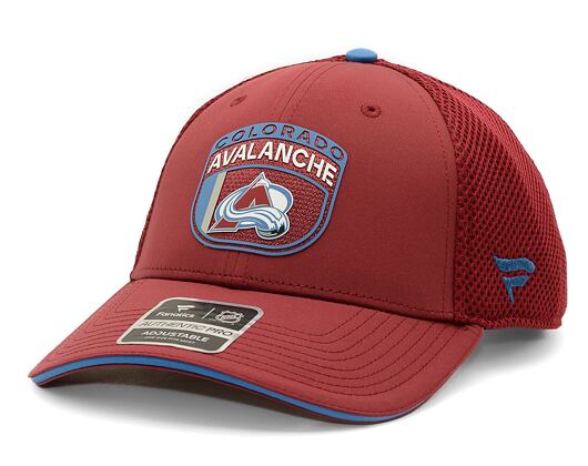 Kšiltovka Fanatics Authentic Pro Draft Colorado Avalanche Dark Garnet/Aviator Blue