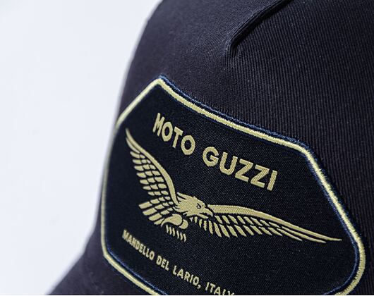 Kšiltovka New Era - 9FORTY Trucker Graphic Patch - Moto Guzzi - Navy