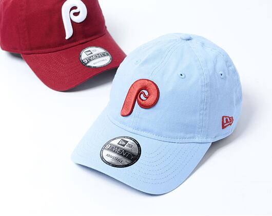 Kšiltovka New Era - 9TWENTY Classic Dad Cap - Philadelphia Phillies - Sky Blue