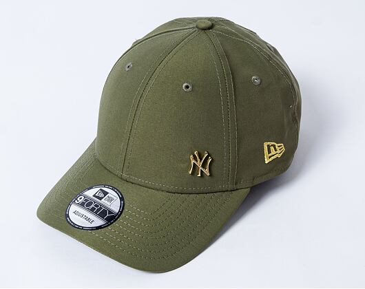 Kšiltovka New Era - 9FORTY Flawless - NY Yankees - New Olive