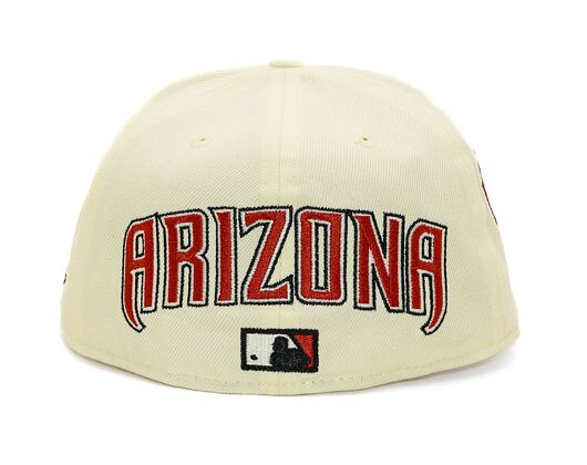 Kšiltovka New Era - 59FIFTY Upside-Down - Arizona Diamondbacks - Off White