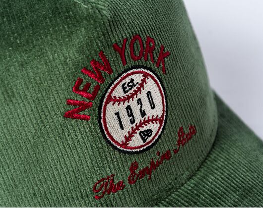 Kšiltovka New Era - 9FORTY Trucker Cord Graphic - Dark Green