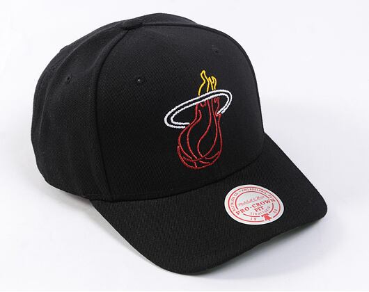 Kšiltovka Mitchell & Ness - Neon Logo Pro Snapback - Miami Heat - Black