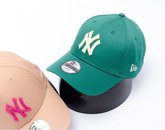 Dětská Kšiltovka New Era - 9FORTY Kids MLB Boucle - NY Yankees - EMG / Cream