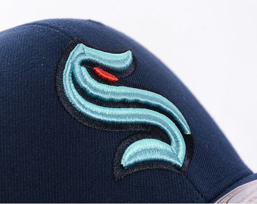 Kšiltovka Mitchell & Ness - Team Ground 2.0 Pro Snapback - Seattle Kraken - Navy