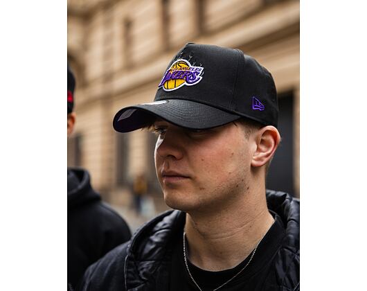 Kšiltovka New Era - 9FORTY A-Frame NBA Flame - LA Lakers - Black