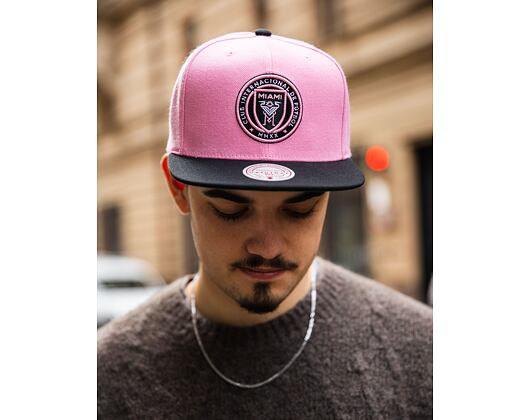 Kšiltovka Mitchell & Ness - Team 2 Tone 2.0 Snapback - Inter Miami Cf - Pink-Black