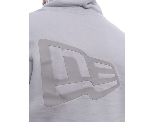 Mikina New Era - Flag Oversized Hoodie - DGR / Grey